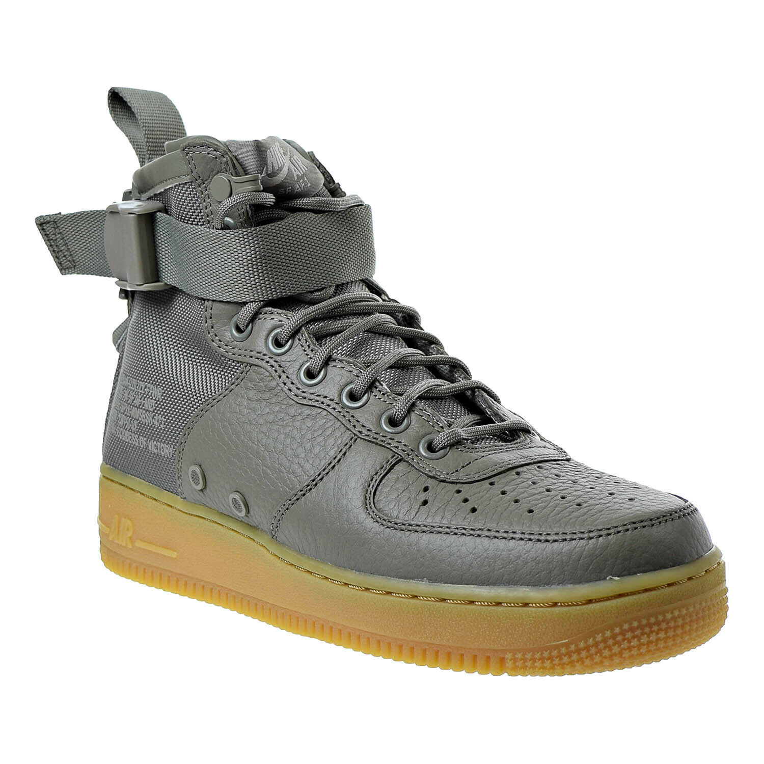 Nike SF Air Force 1 Mid Womens Fashion Sneakers Dark Stucco AA3966-004 ...