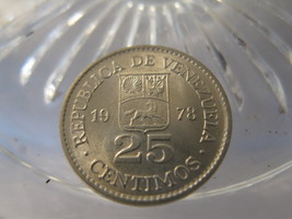 (FC-661) 1978 Venezuela: 25 Centimos - $1.50