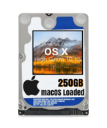 macOS Mac OS X 10.13 High Sierra Preloaded on 250GB Sata HDD - $24.99