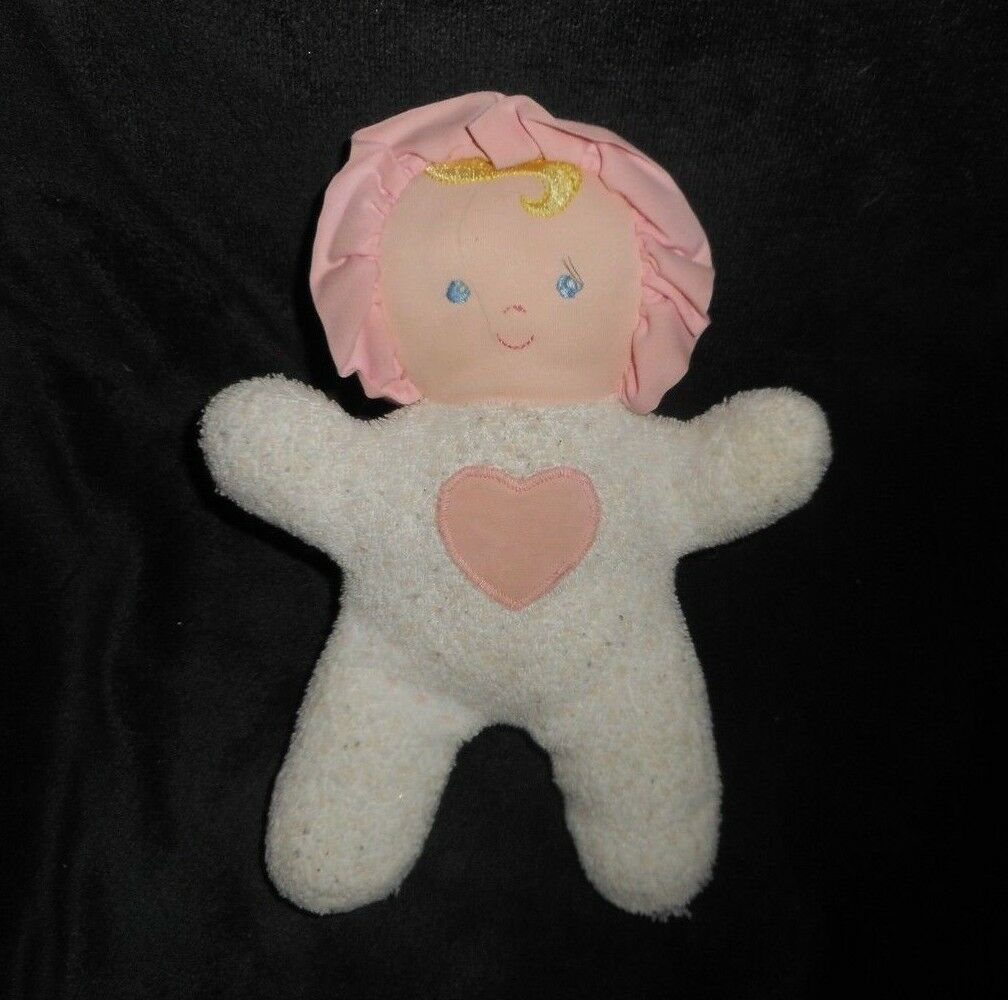 eden pink terry cloth doll