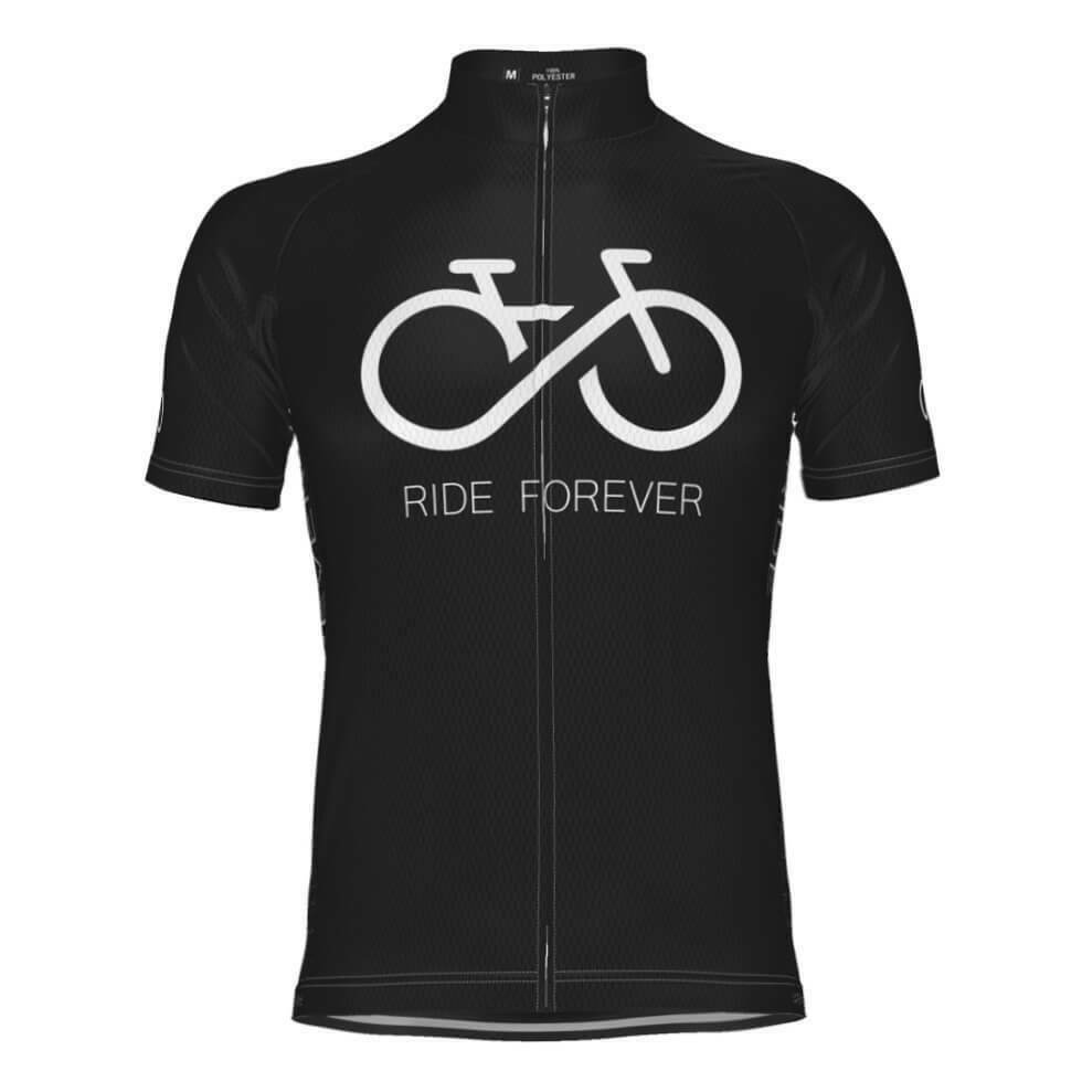Ride Forever Infinity Cycling Jersey Short Sleeve