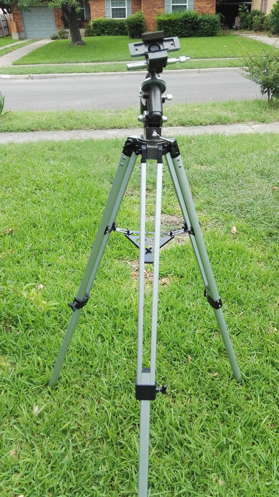 Survey Equipment Theodolite on an Aluminum Tripod along with ...