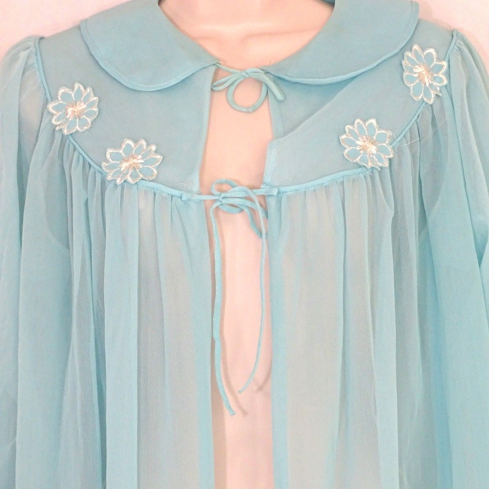 long mesh robe