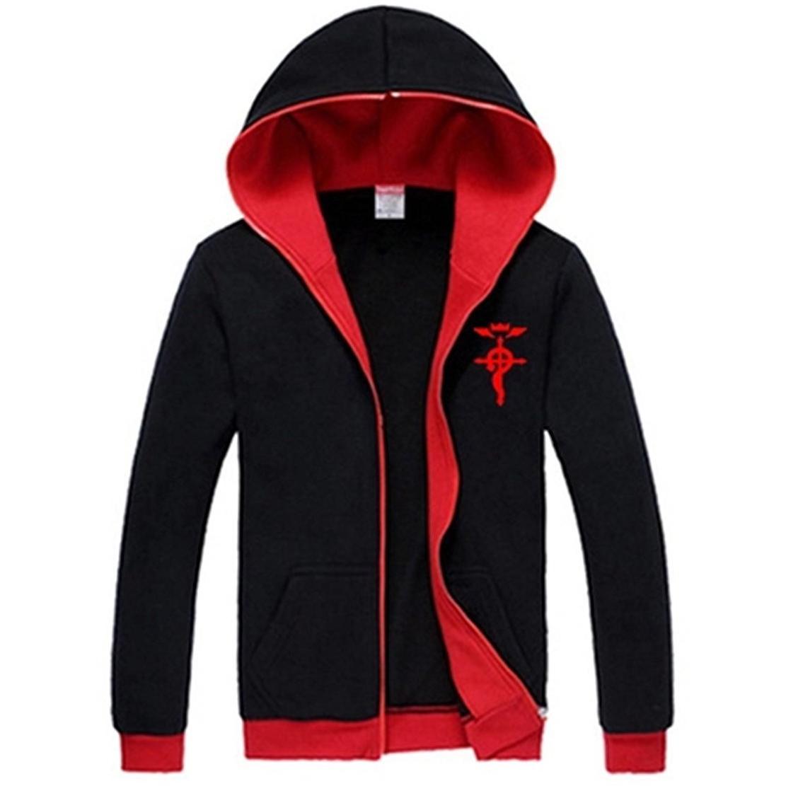 Fullmetal Alchemist Edward Elric Hoodie Cosplay Costume - Sweatshirts