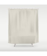 Smokey Taupe, Beige, Neutral Brown Solid Color Shower Curtain - $69.99