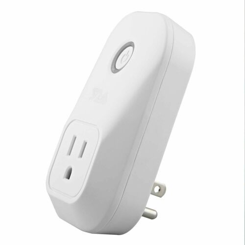 Ora Wi-Fi Smart Socket Outlet US Plug, Turn ON/OFF Electronics - White