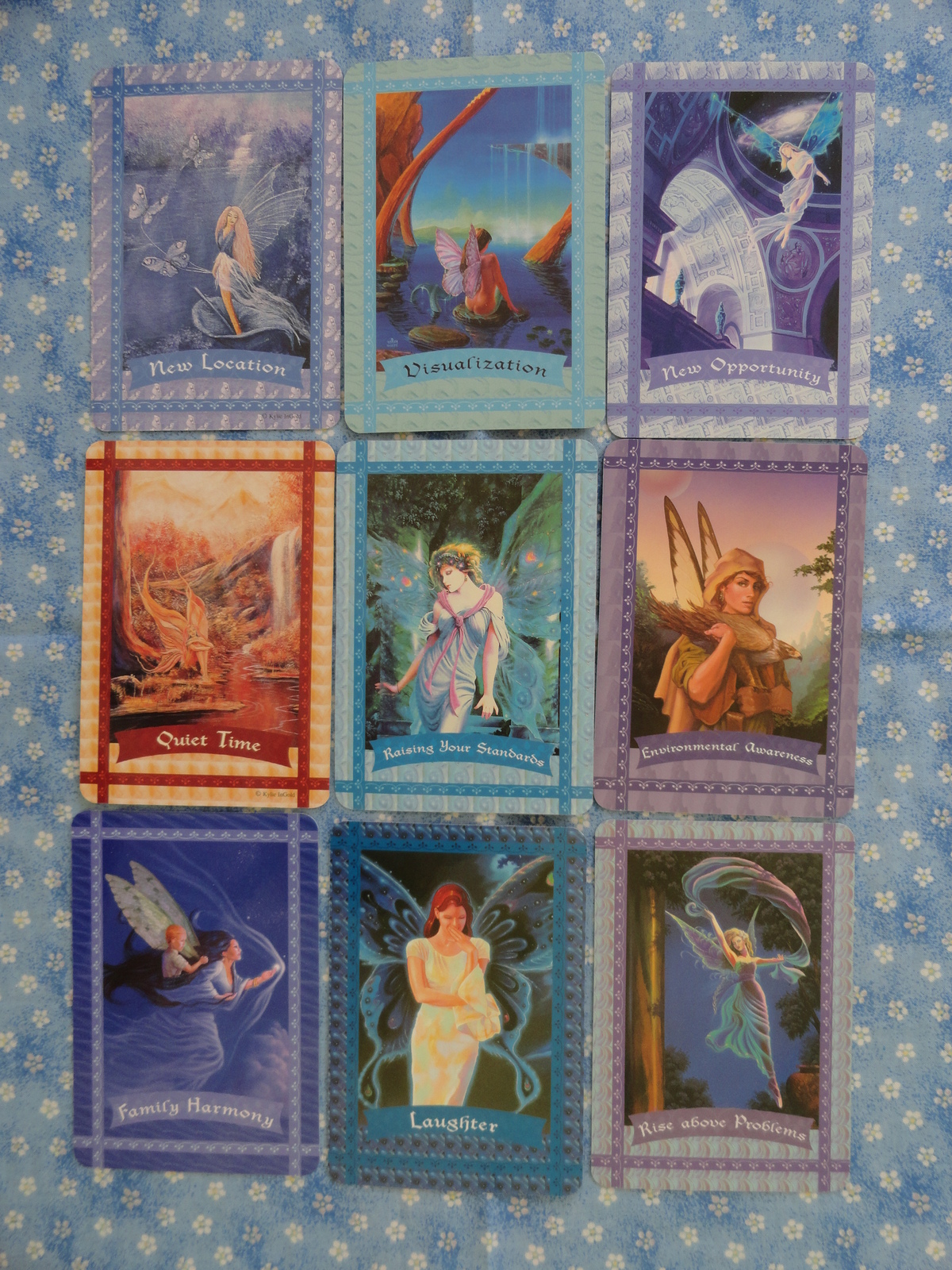 Booklet And 44 Card Deck Healing With The Fairies Oracle Cards Toys Games Tarot Cards