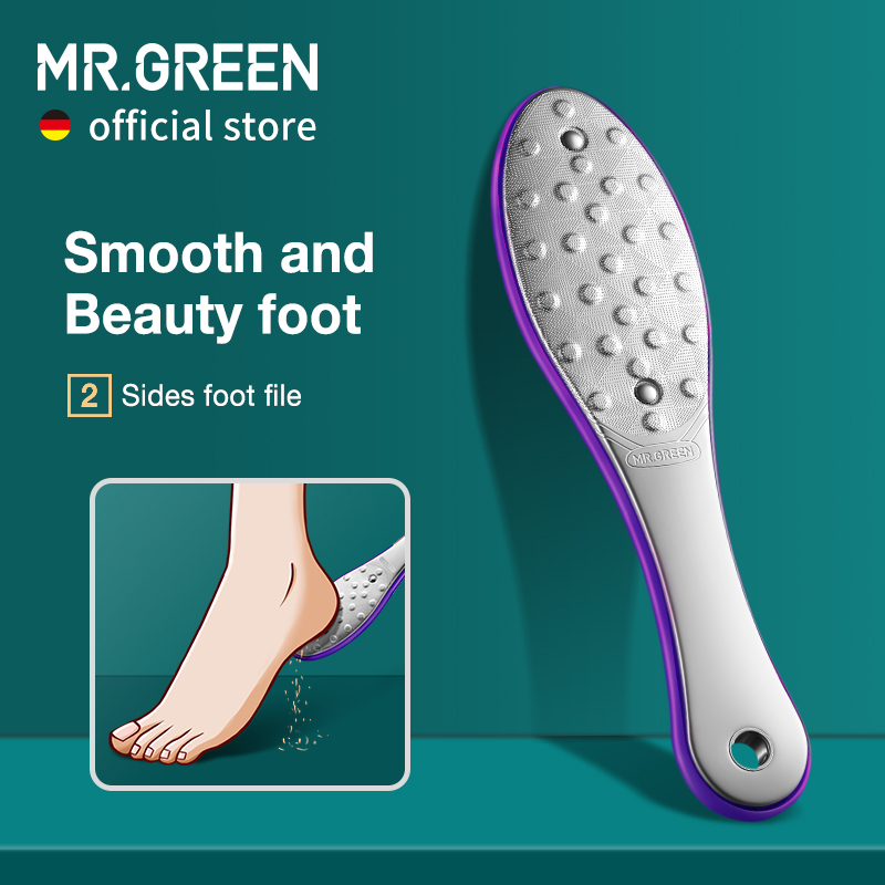 MR.GREEN Pedicure Foot Care Tools Foot Callus Files Remover Sets Foot Skin Care