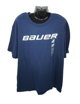 Bauer Core Tee - Navy Blue XL Shirt Youth Kids Xlarge - $21.90