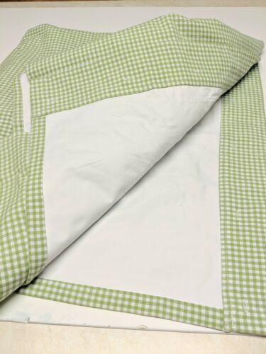 Pottery Barn Green And White Gingham 1 And 23 Similar Items