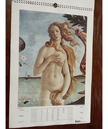 An old Gregorian calendar in 1987 for an Italian company  - $300.00