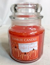 Yankee Candle PERFECT PUMPKIN 14.5 oz Jar Candle - RARE NEW - $21.46