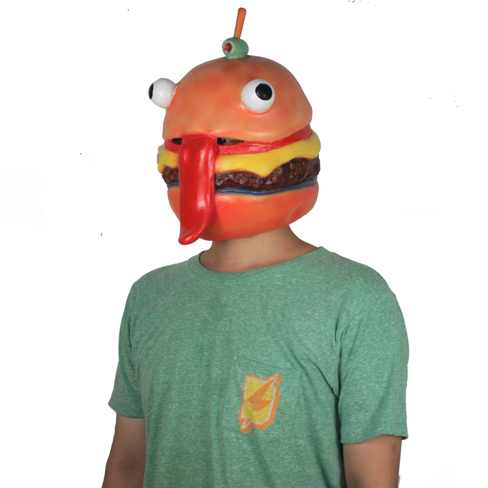 Game Fortnite Beef Boss Mask Durrr Burger Mask Hamburger Helmet
