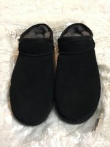 Authentic Ugg Classic Womens Slippers Suede Black Us 12 New With Box - $98.99