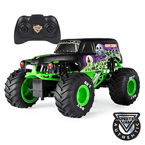 monster jam mega grave digger remote control