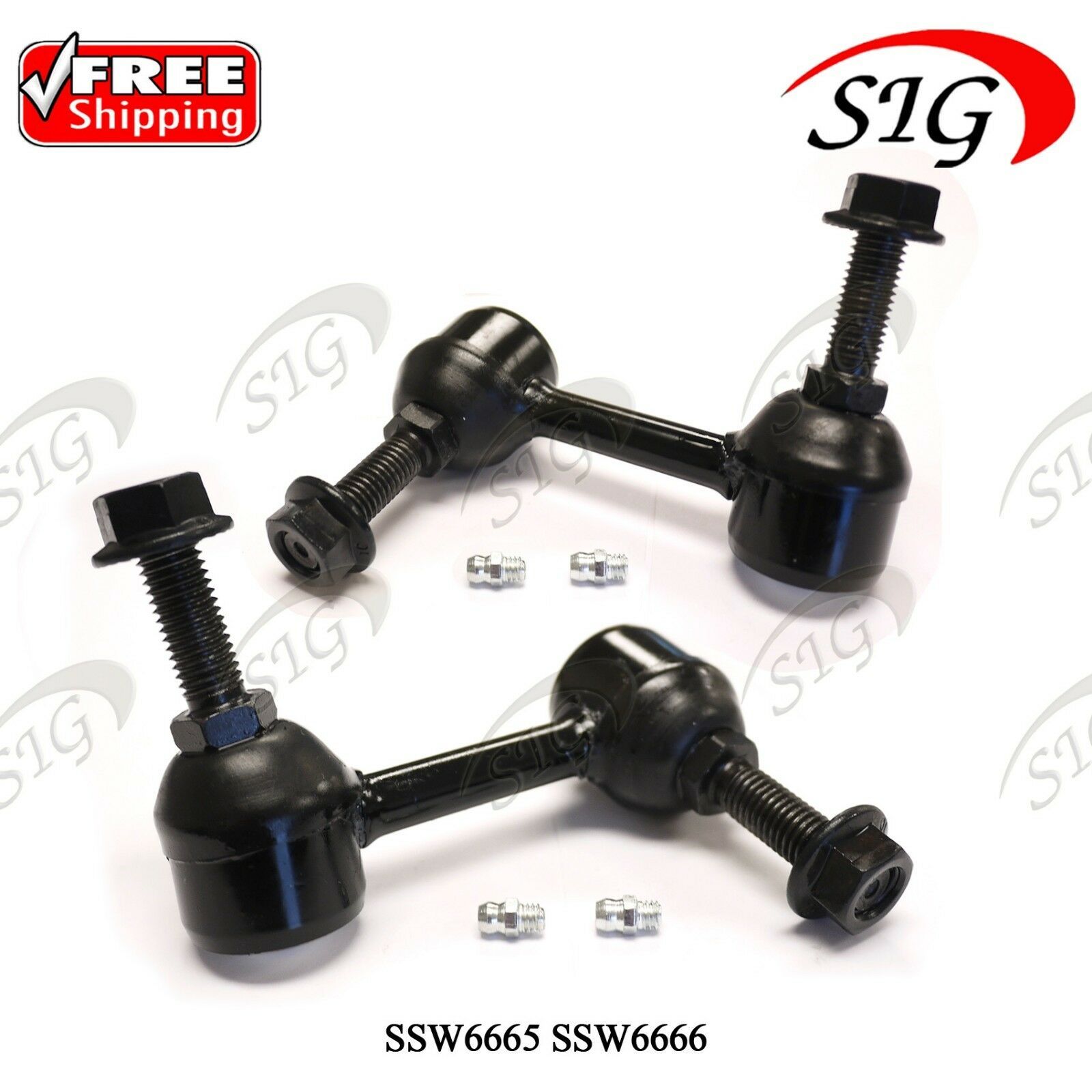 2 JPN Front Sway Bar Link Kit for Chevy Trailblazer 20022003 Same Day