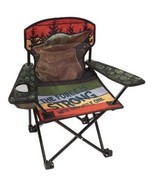 Star Wars: the Mandalorian Baby Yoda Kids Folding Quad Camping Chair, Green - $24.74