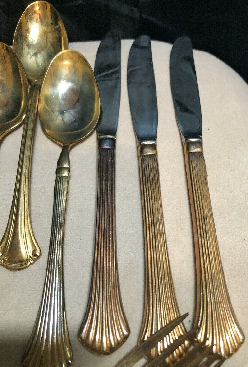 Vintage Royal Gallery Flatware - 25 PIECE SET WITH WOODEN BOX - Flatware