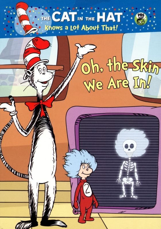 Cat in the hat knows a lot abou that the skin we are in