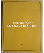 Simscript 11.5 Reference Handbook - C.A.C.I. - Softcover - VG- 1st edition - $18.00
