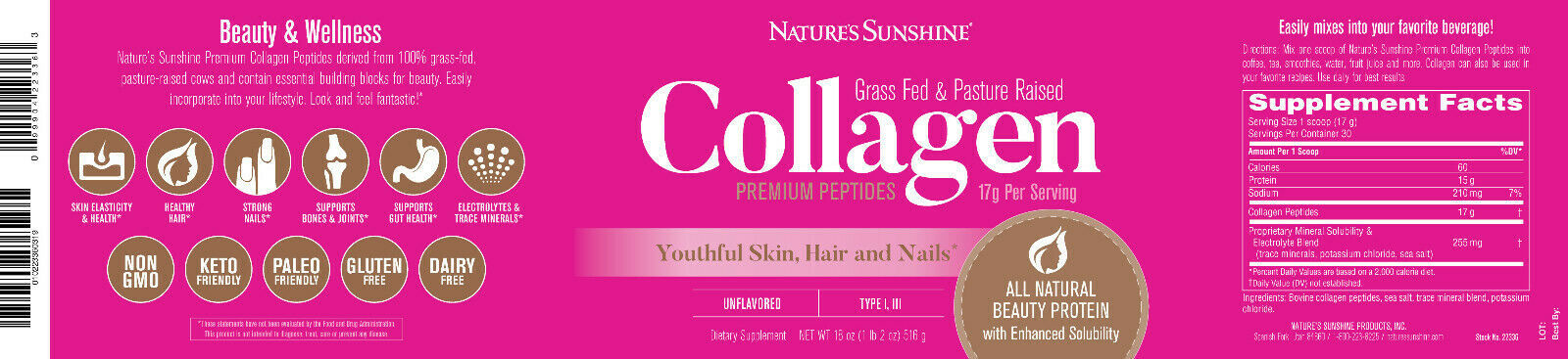 Nature diet collagen