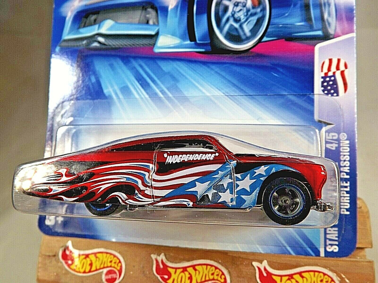 2004 Hot Wheels 126 Star Spangled 2 45 Purple Passion Red Wgray Co Mold 5 Sp Contemporary 2838