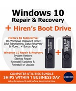 Windows 10 Repair Recovery Drive plus Hiren's Boot USB Drive Bundle - $24.49