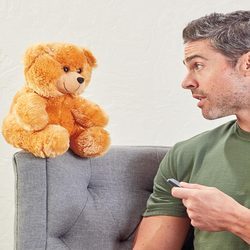 farting on teddy bear