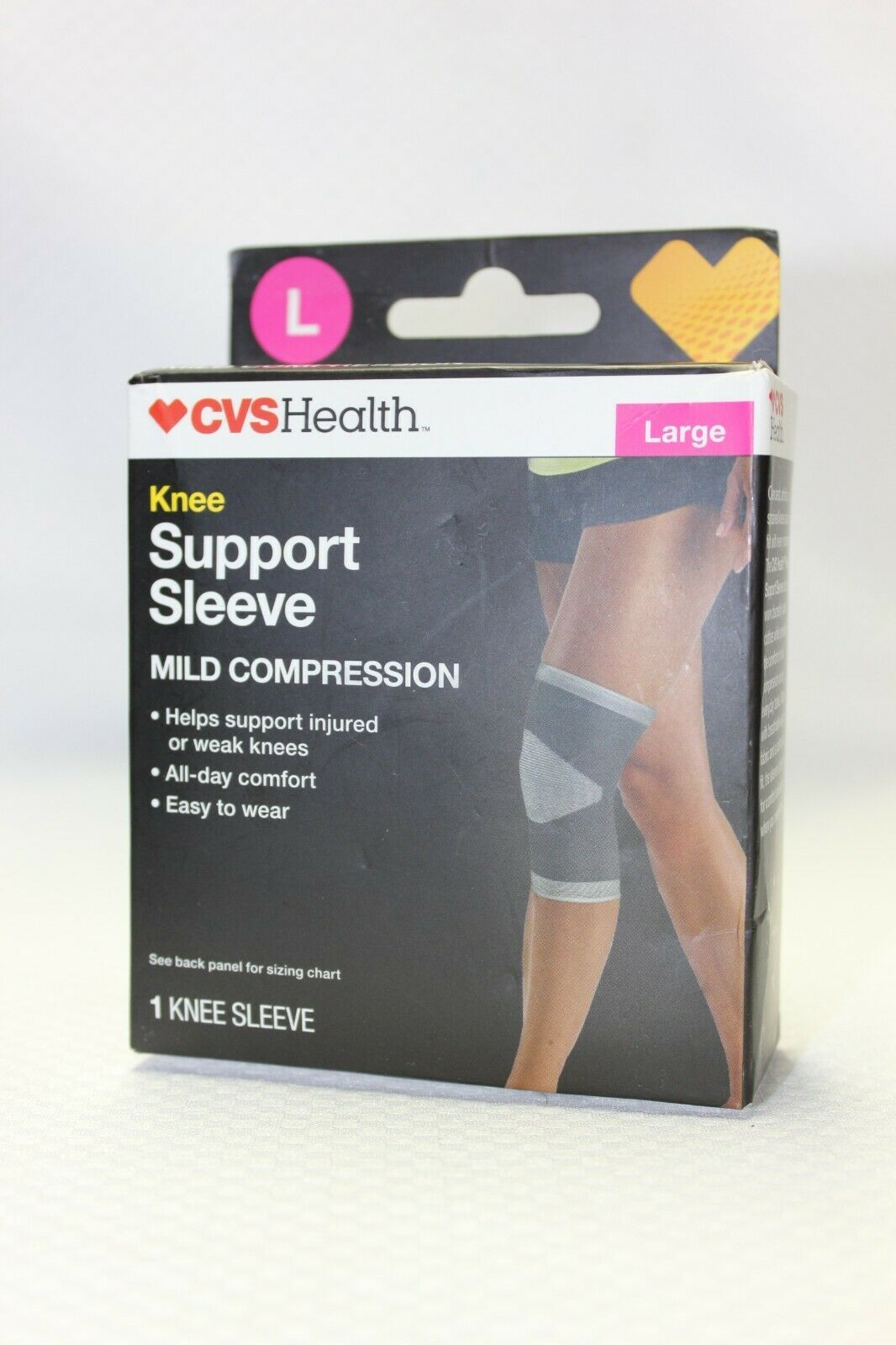 CVS Health Knee Support Sleeve Mild Compression, Large Orthotics
