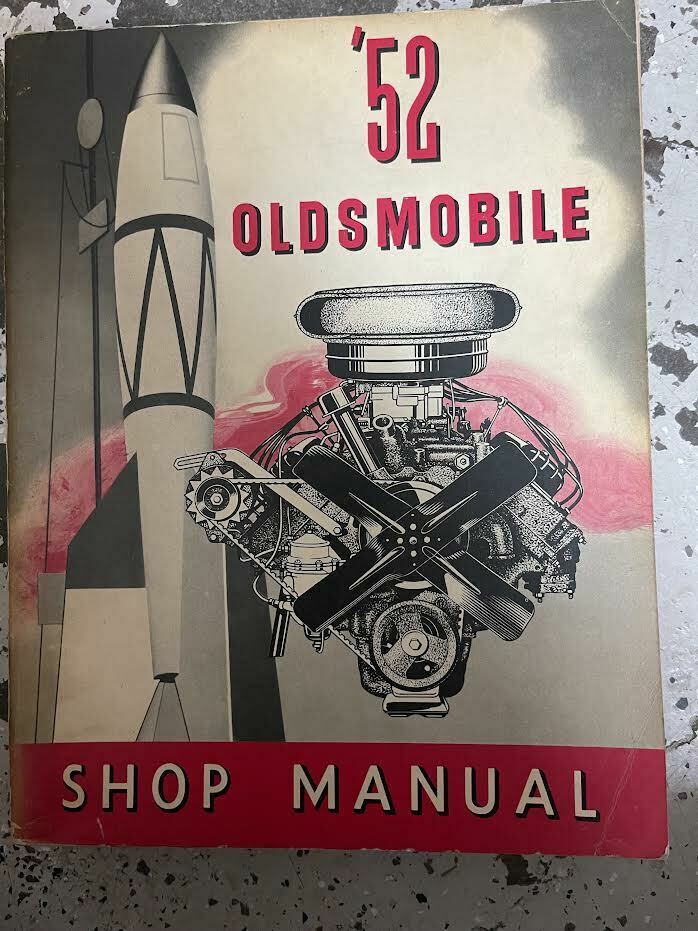 Primary image for 1952 Oldsmobile Olds Service Reparatur Shop Werkstatt Manuell OEM Original