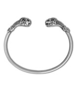  Lion&#39;s Head  -  Sterling Silver Cuff Bracelet  - $82.00