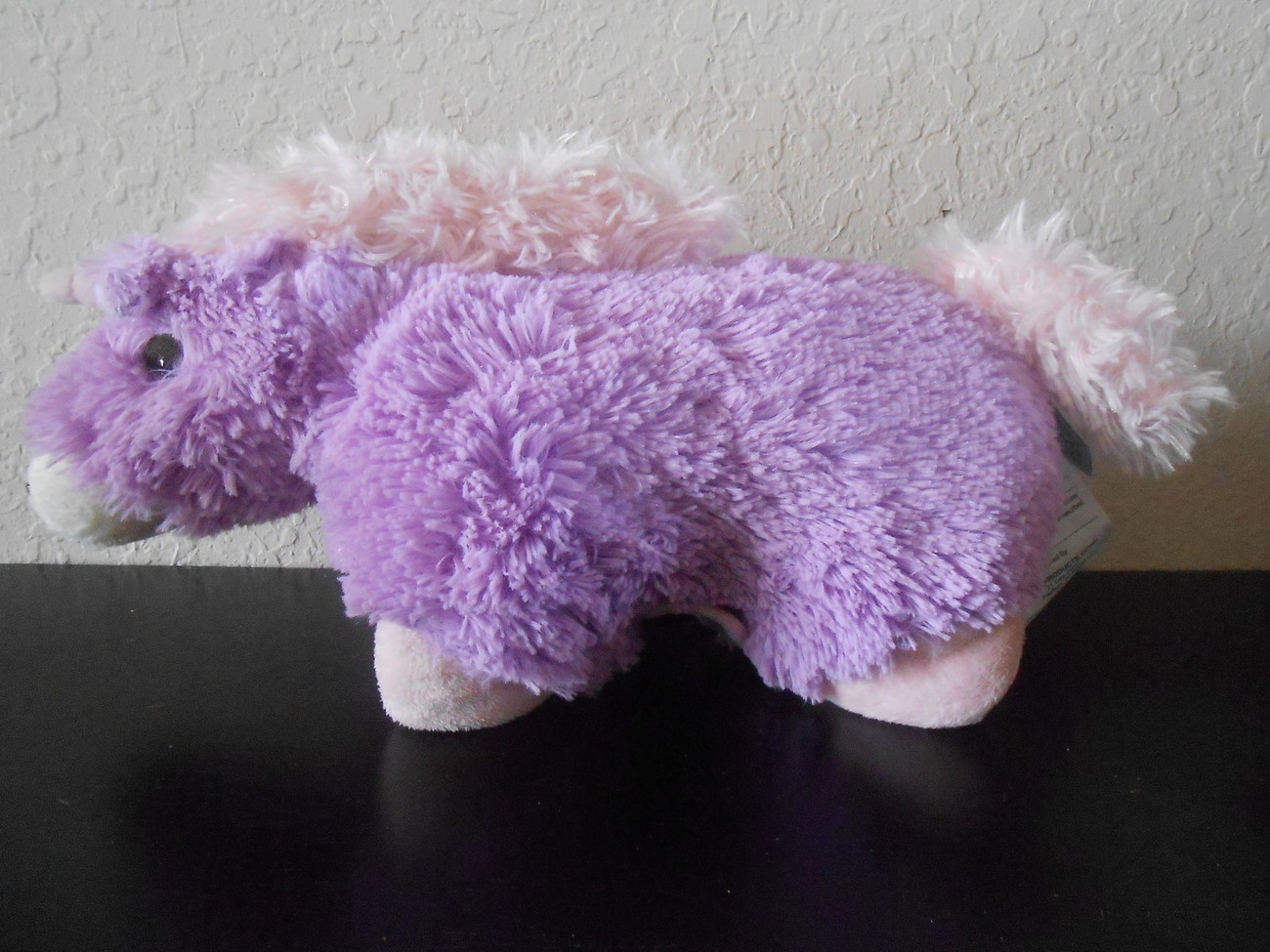 purple stuffed unicorn