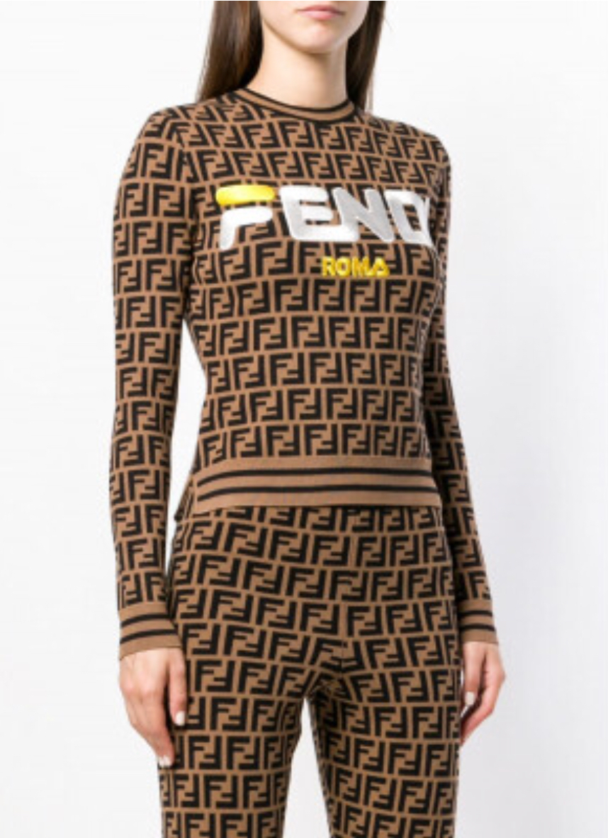 fendi x fila hoodie