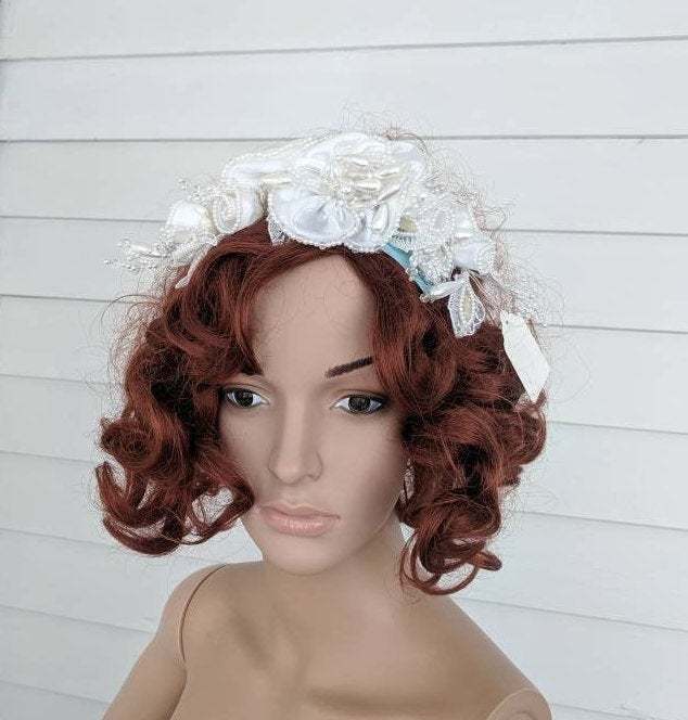Bridal Hair Comb Wedding Floral Beaded And 24 Similar Items