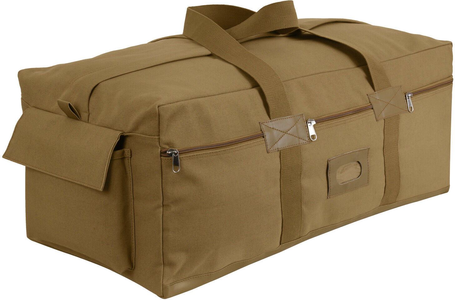 Heavy Duty Cotton Canvas Tactical Duffle Bag Israeli Mossad IDF Carry