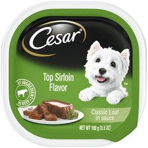 CESAR Soft Wet Dog Food Classic Loaf in Sauce Top Sirloin - $41.96