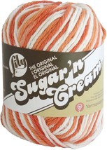 Lily Sugar&#39;n Cream Yarn - Ombres-Poppy - $8.01