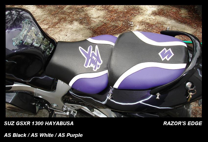 9907 Suzuki Hayabusa GSXR 1300 Razor's Edge Sport Bike Motorcycle Seat