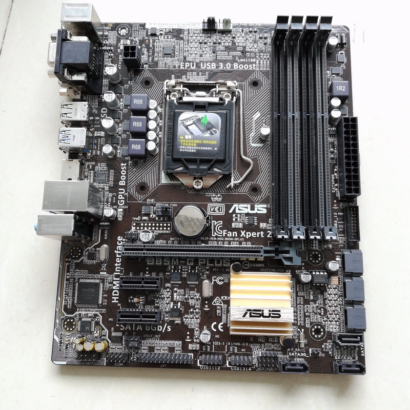 Asus B85m-G Plus Motherboard M-Atx B85 Socket Lga 1150 I7 I5 I3 Ddr3 ...