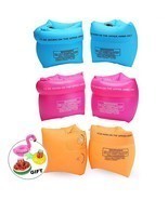 Pvc Arm Floaties Inflatable Swim Arm Bands Floater Sleeves Swimming S  - $28.49
