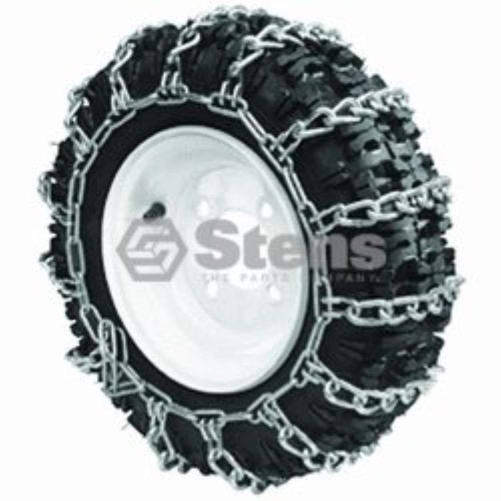 Snowblower Tire Chains 4.004.808 Set 2link spacing for deep lug