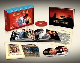 GONE WITH THE WIND 70th Anniversary Blu-ray Box Limited Edition Book CD NIB image 2