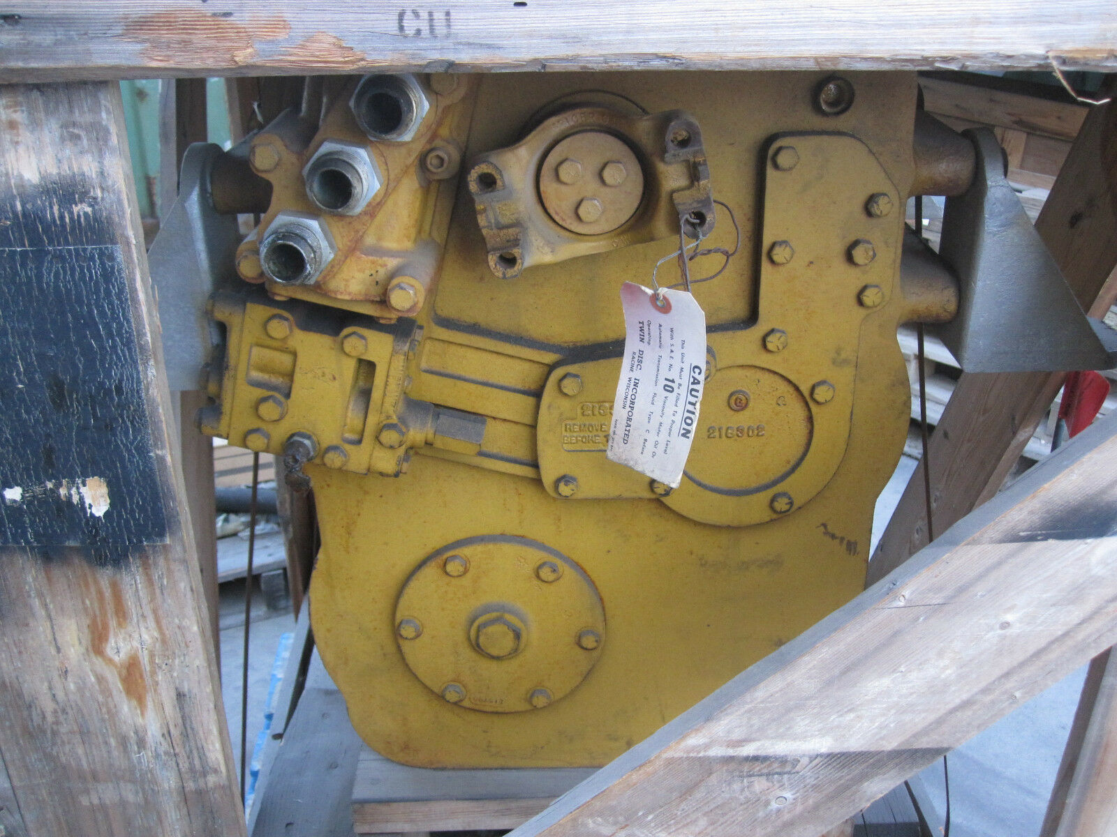 Oshkosh 20069F3 POWER SHIFT TRANSMISSION TD411112 TWIN DISC NOS