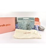 Cult Gaia Seaspray Blue Marble Acrylic Mini Ark Top Handle Bag NWT - $242.06