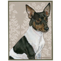 Rat Terrier Fleece Blanket - $39.95