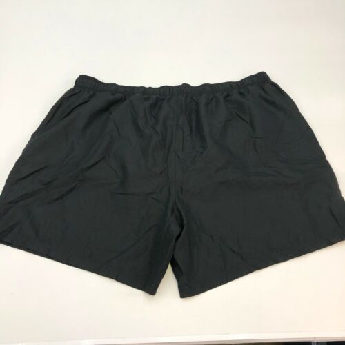 Faded Glory Athletic Shorts Men's Size 3XL XXXL Black Lined Elastic ...