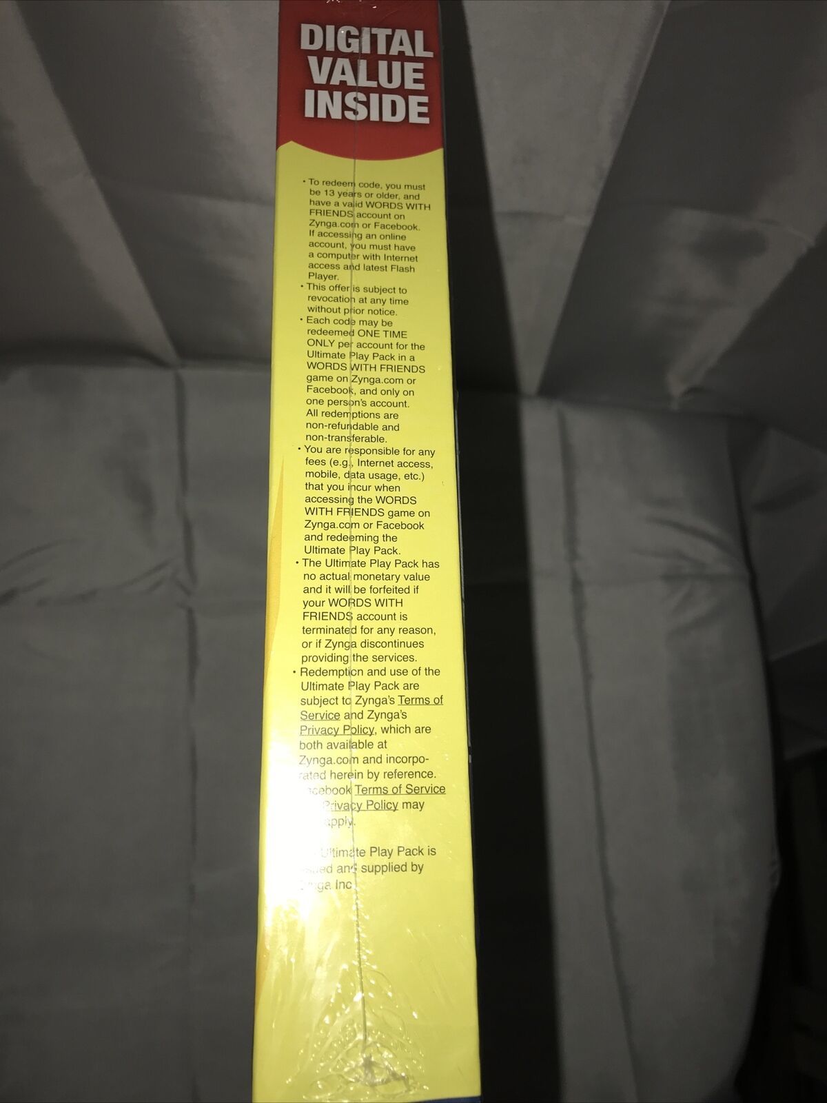 NEW Words with Friends Game & Message Board Zynga + FREE