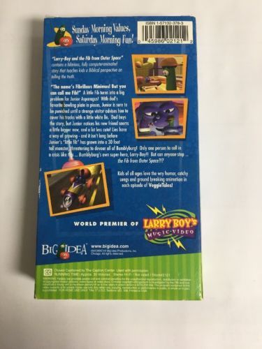 VeggieTales - Larryboy & The Fib from Outer Space (VHS) - VHS Tapes