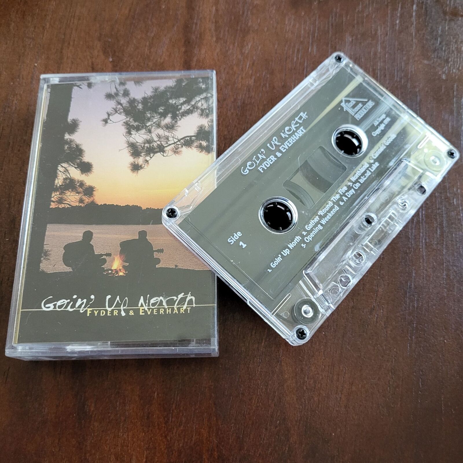 Goin' Up North Fyder and Everhart Cassette Tape Rockhouse Productions