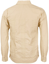 Men's Guayabera Cuban Beach Long Sleeve Button Up Casual Dress Shirt SLIM FIT image 10